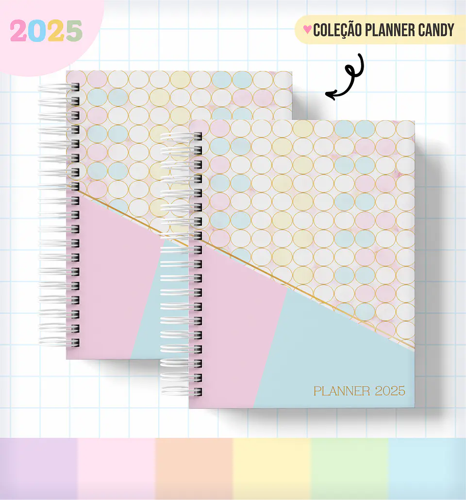 Arquivo Pack Planner Candy 2025 - LINA 11