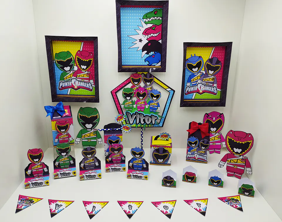 Arquivo de Corte Power Rangers 1
