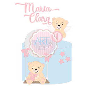 Arquivo de Corte Topo Ursinho