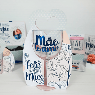 Arquivo Suporte Para Taça Gin Dia das Mães