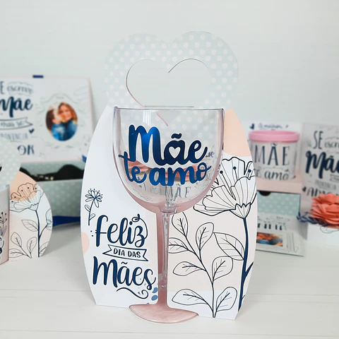 Arquivo Suporte Para Taça Gin Dia das Mães