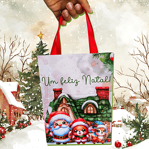 Arquivo de Corte Sacolinha Natal