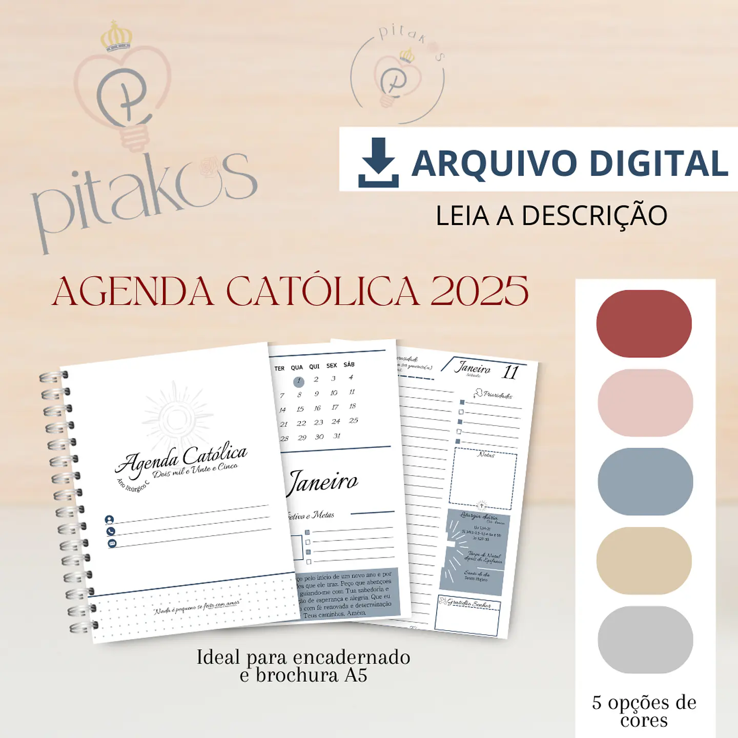 Arquivo encadernação agenda catolica 2025 2