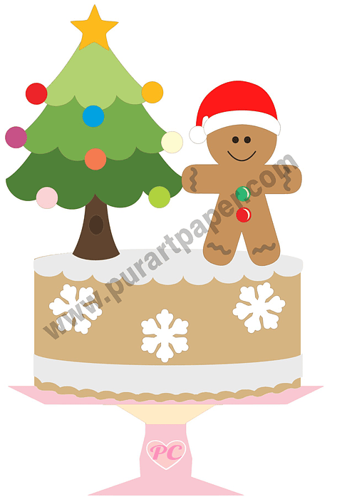 Arquivo de Corte Topo Biscoito Natal