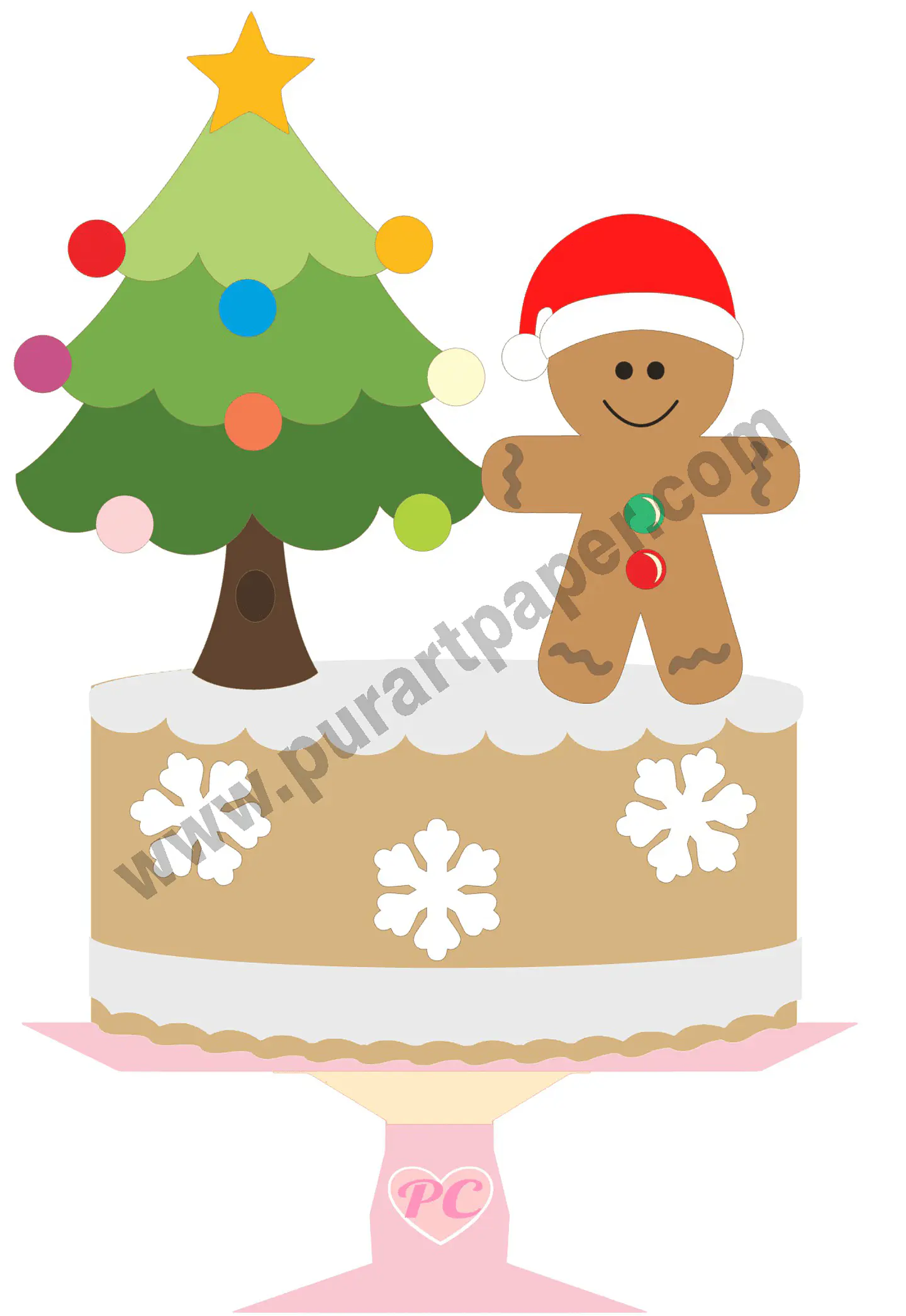 Arquivo de Corte Topo Biscoito Natal 1