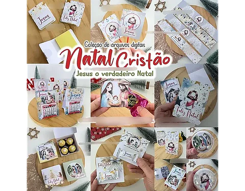 Arquivo Natal Cristão Jesus, o Verdadeiro Natal - a sua maneira festas