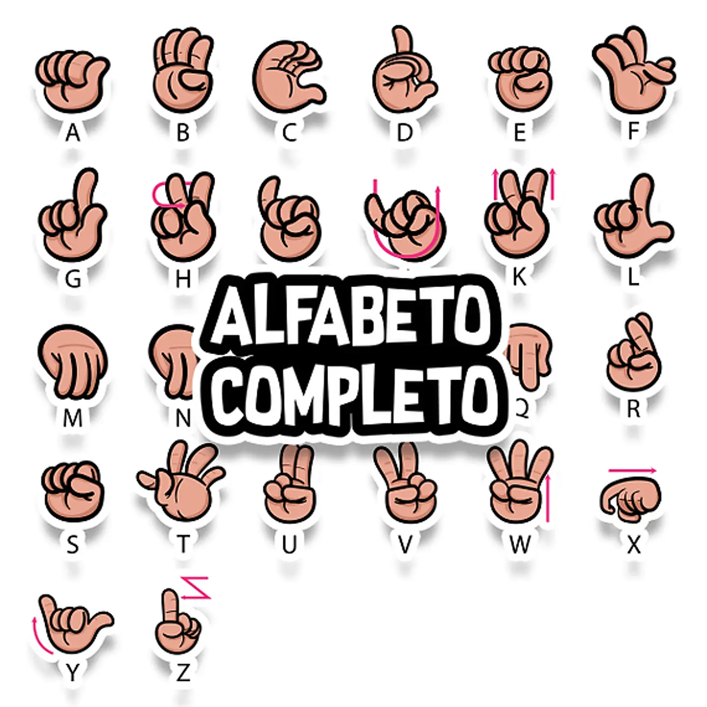 Kit Digital Alfabeto em Libras - KAFOFU 2