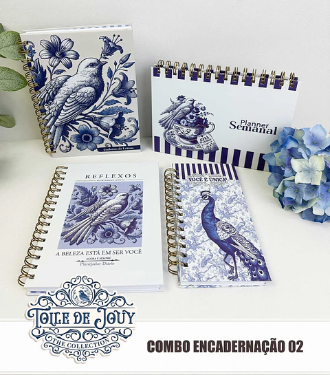Arquivo Toile de Jouy - Combo Encadernação 02
