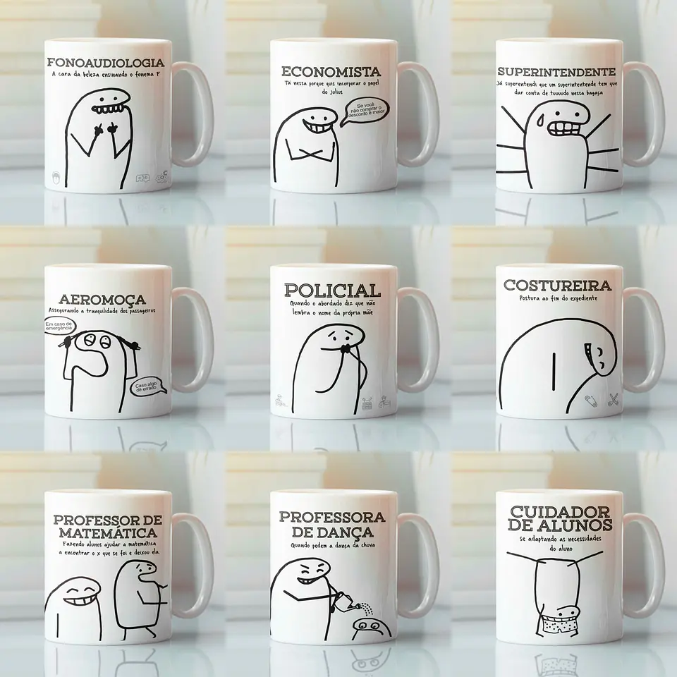 Arquivo Canecas Profissão Flork - DKA 1