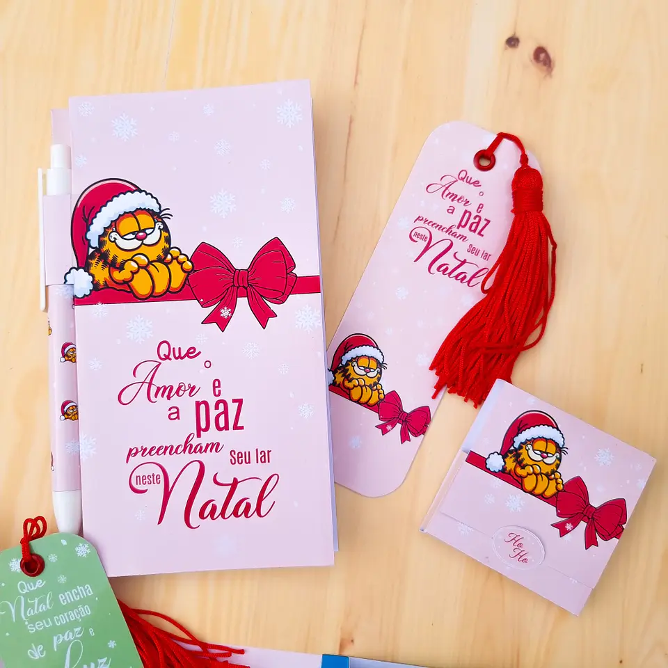 Arquivo Natal Personagens Garfild, Ursinho Pooh e Stitch 3