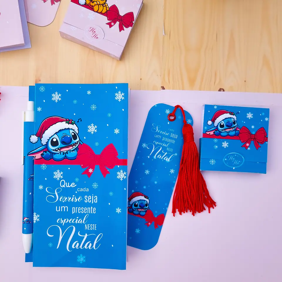 Arquivo Natal Personagens Garfild, Ursinho Pooh e Stitch 4