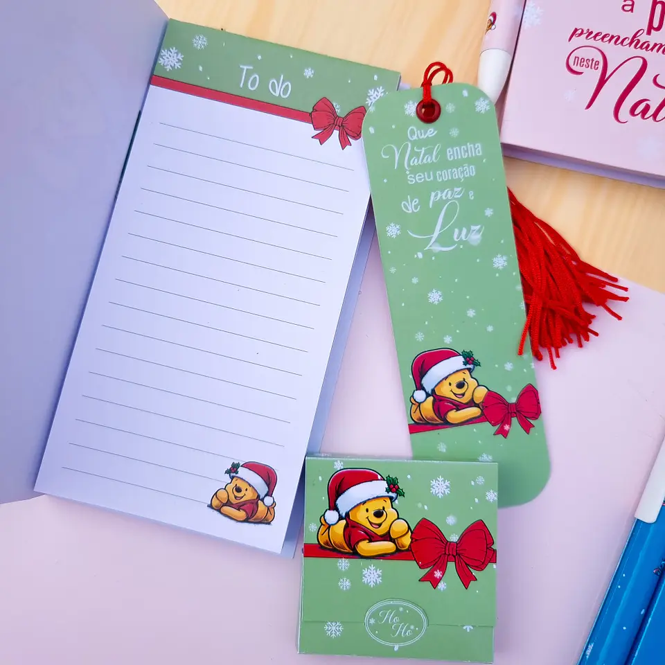 Arquivo Natal Personagens Garfild, Ursinho Pooh e Stitch 7