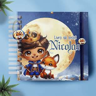 Arquivo Encadernação Baby Pequeno Principe - Le Polly