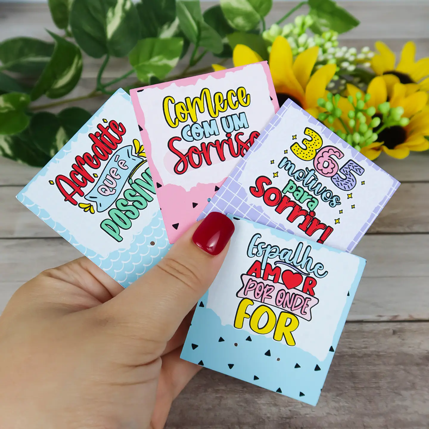 Arquivo de Corte Card Brinco Cliente  - Chuvinha de Papel 4