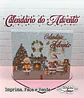 Arquivo Cartonagem Natal Calendário do Advento - RM ARTES - Thumbnail 1