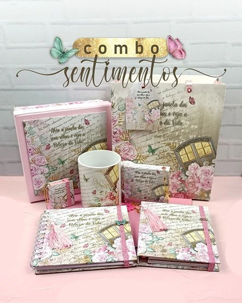 Arquivo Cartonagem Combo Sentimentos - RM