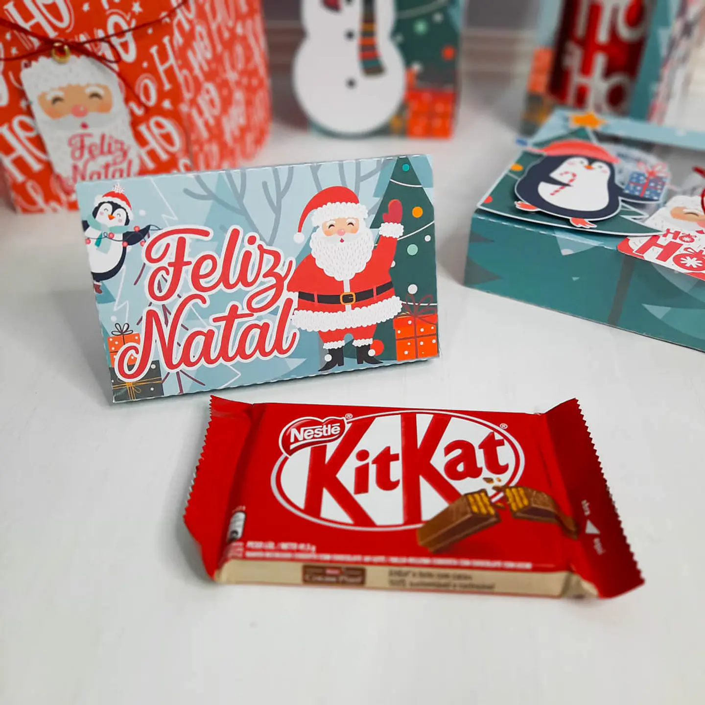Arquivo de Corte KitKat Natal 1