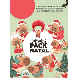 Kit Digital Natal Capivara - TITA
