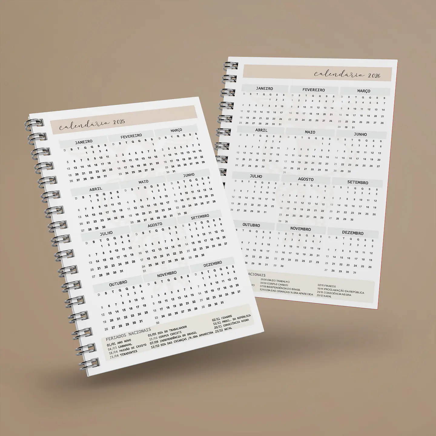 Arquivo Agenda Permanente Contabilidade - Bicho Papel 2