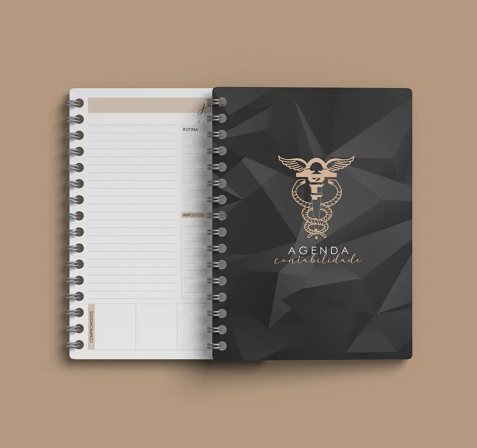 Arquivo Agenda Permanente Contabilidade - Bicho Papel 1