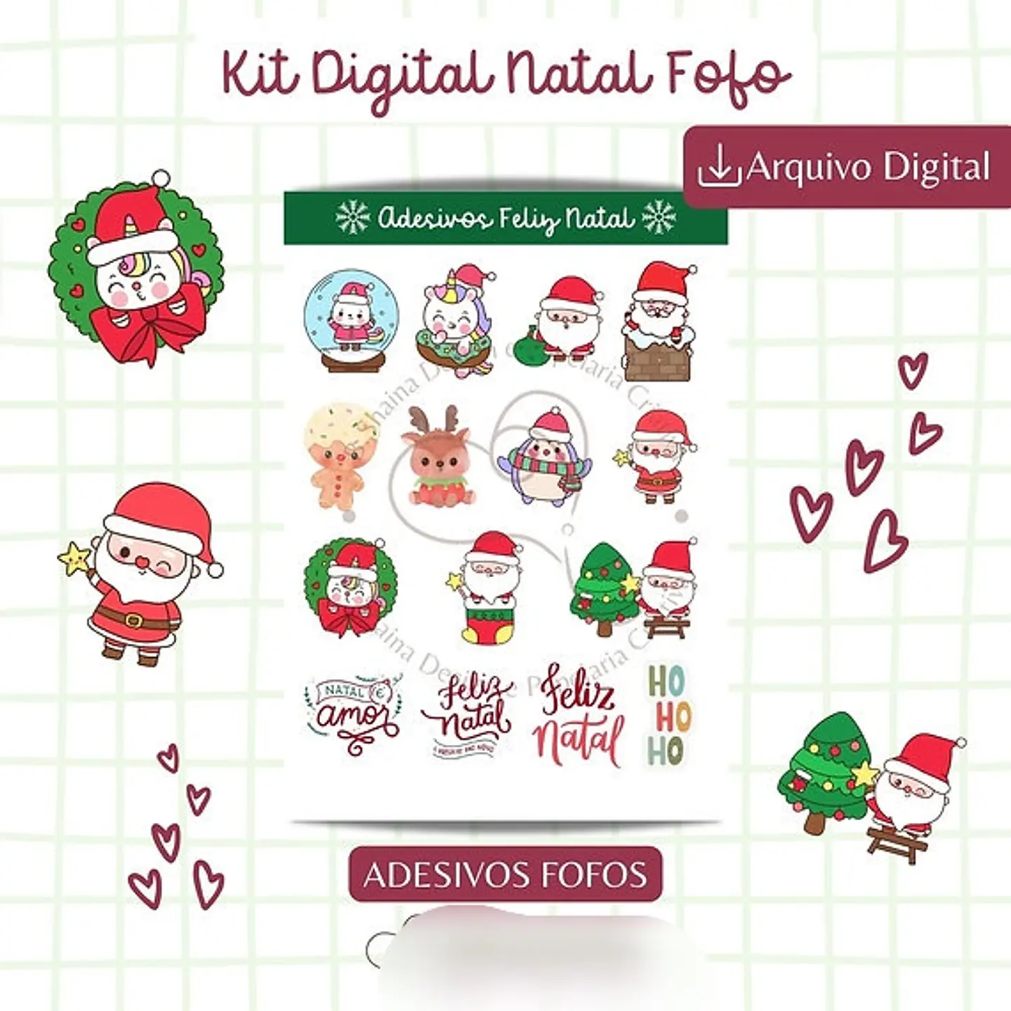 Arquivo Natal Fofo Combo Completo - Bia Shaina 3