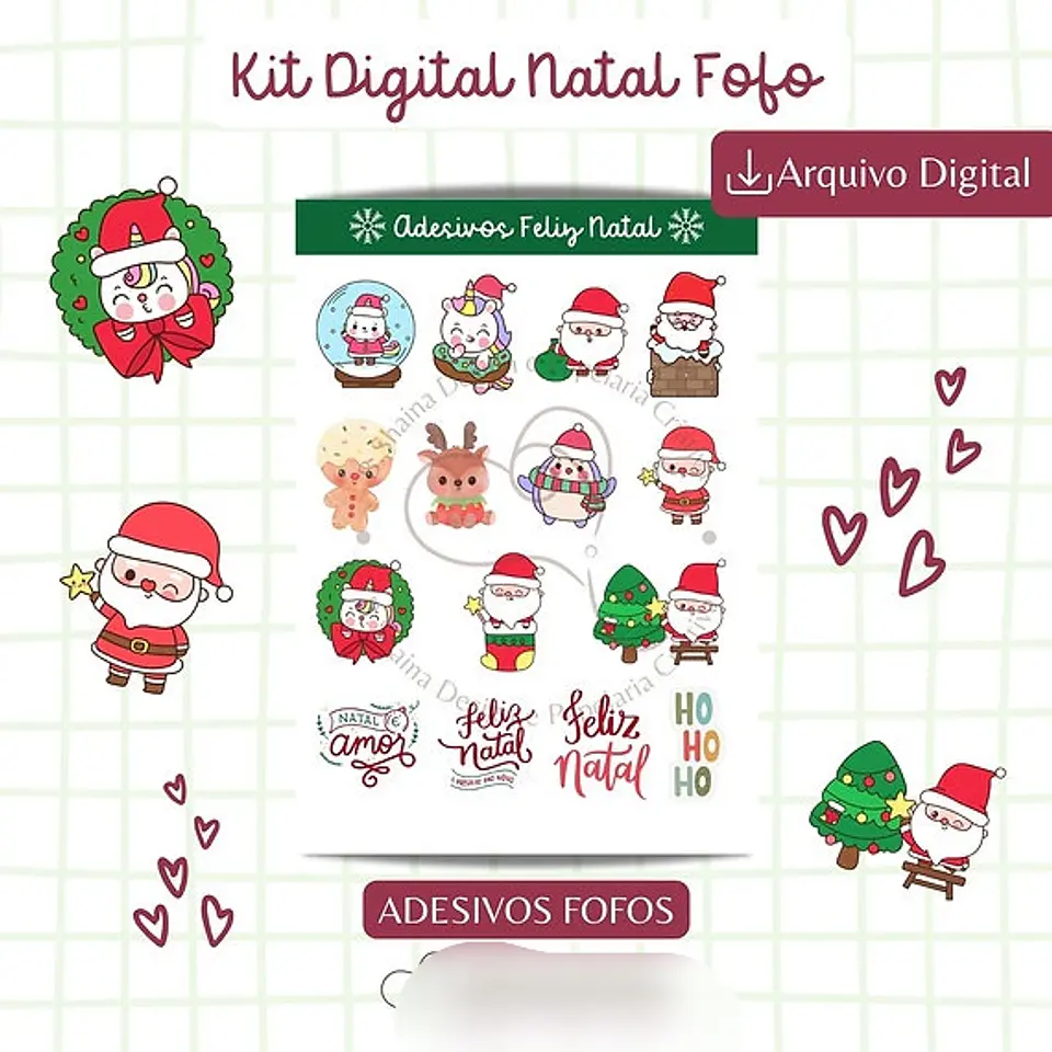 Arquivo Natal Fofo Combo Completo - Bia Shaina 3