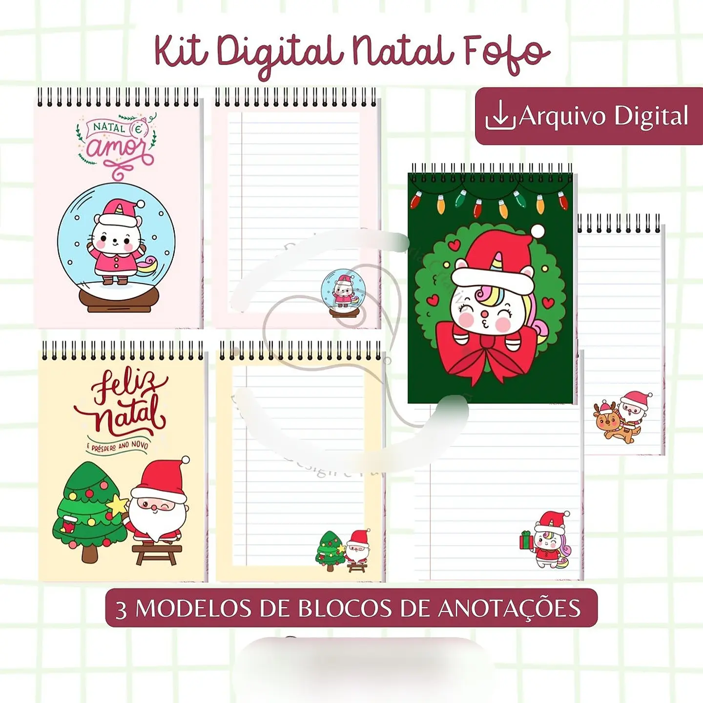 Arquivo Natal Fofo Combo Completo - Bia Shaina 5