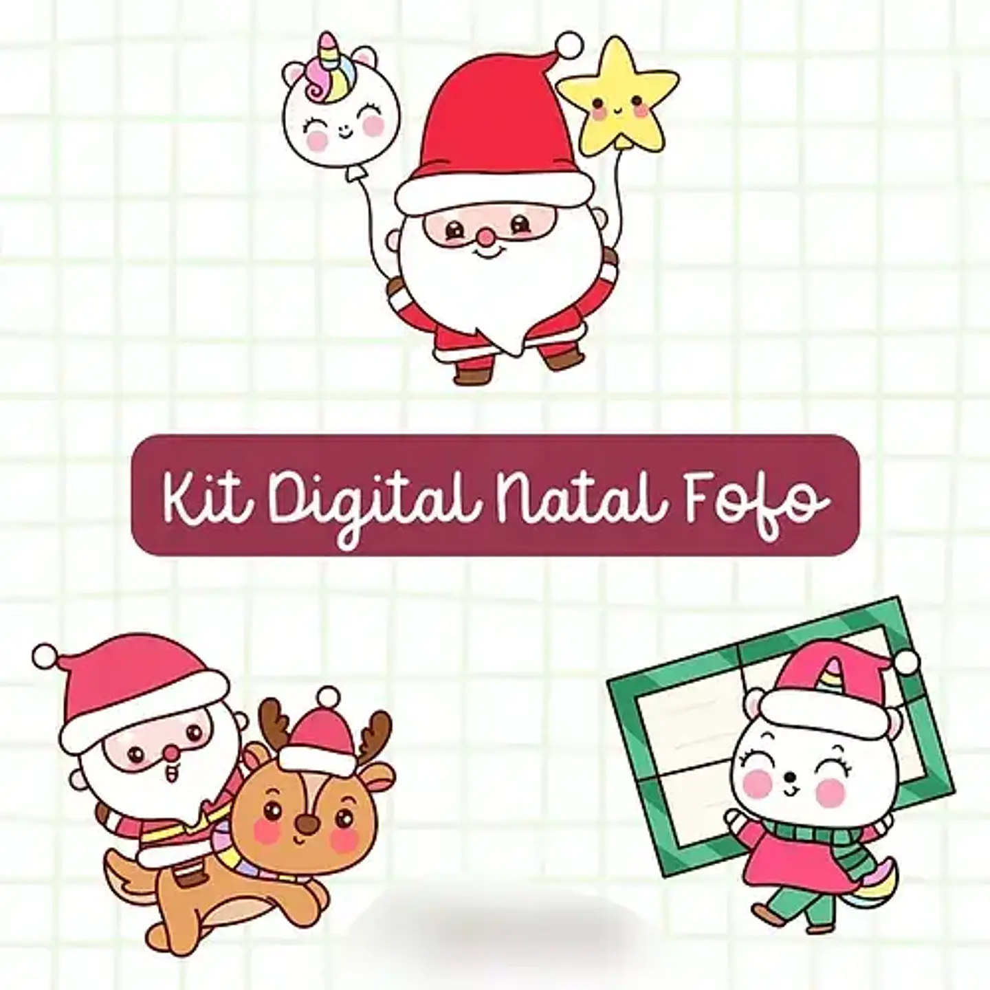 Arquivo Natal Fofo Combo Completo - Bia Shaina 8