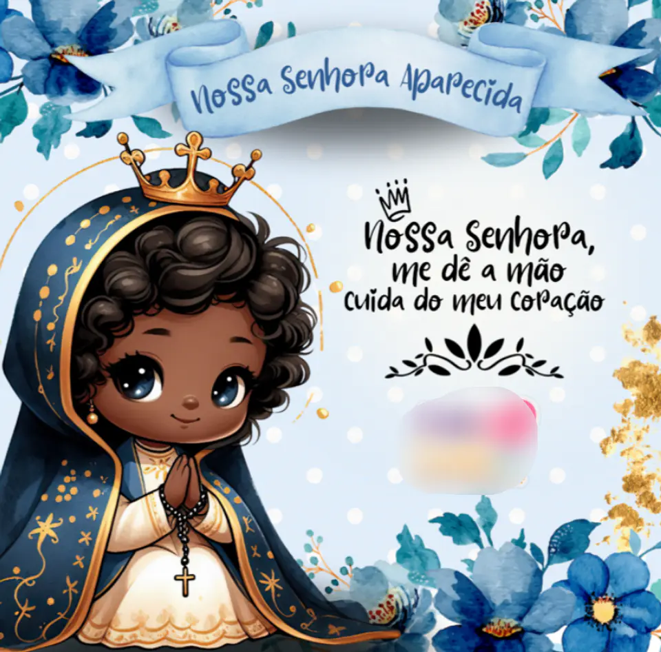 Kit Digital Nossa Senhora Aparecida - Cute Corte 2