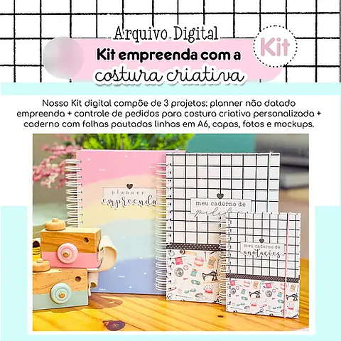 Arquivo Kit Empreenda Com a Costura Criativa 2025 - Estudio G19