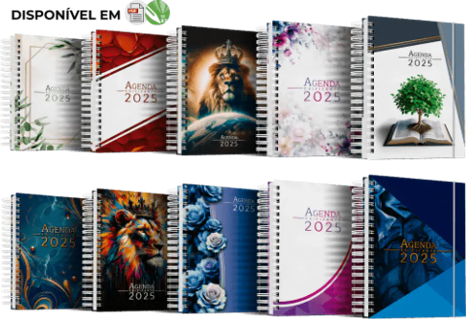 Arquivo Agendas Edificantes 2025 - Minha Gráfica Rápida 2