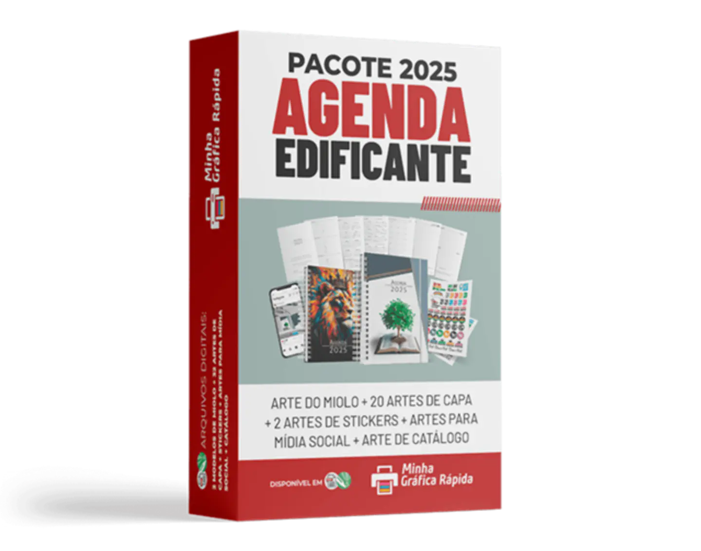 Arquivo Agendas Edificantes 2025 - Minha Gráfica Rápida 3