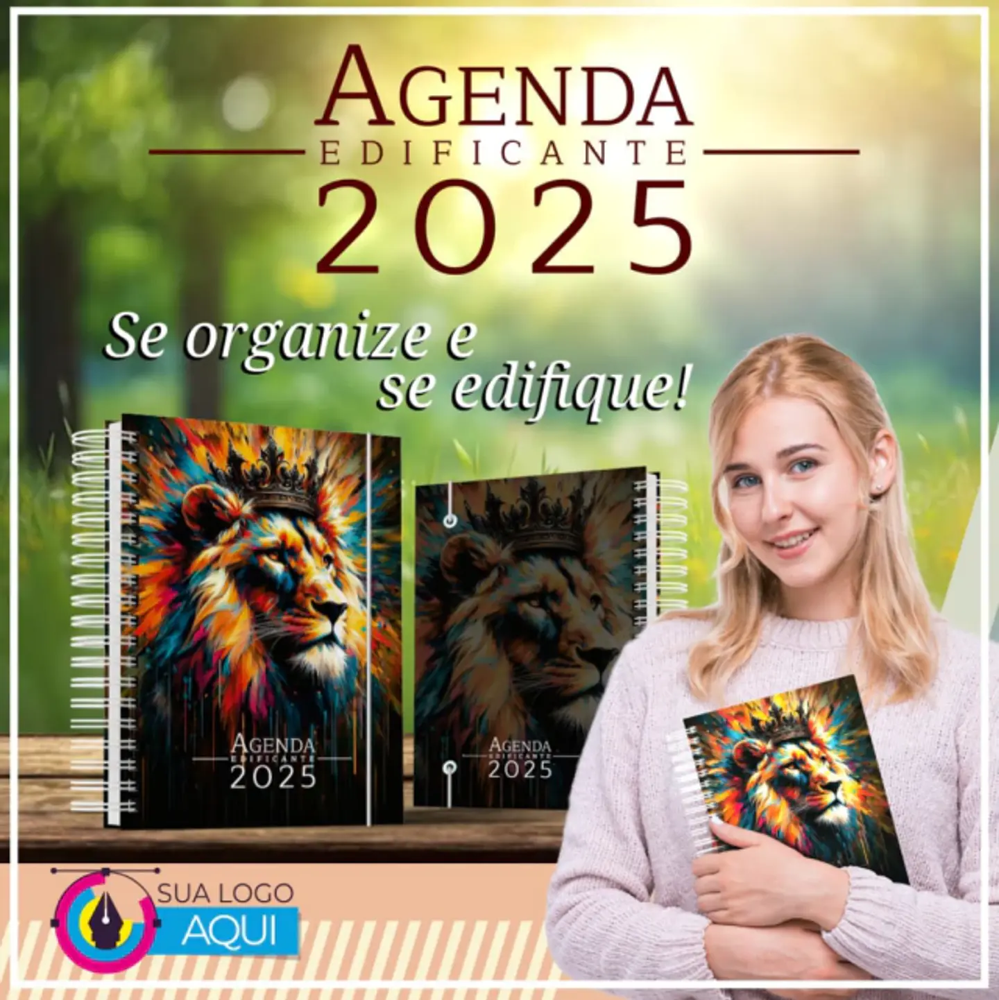 Arquivo Agendas Edificantes 2025 - Minha Gráfica Rápida 1