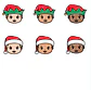 Kit Digital Natal Vestindo Noel Menininhos e Babys - Fofys - Thumbnail 6