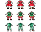 Kit Digital Natal Vestindo Noel Menininhas e Babys - Fofys - Thumbnail 4