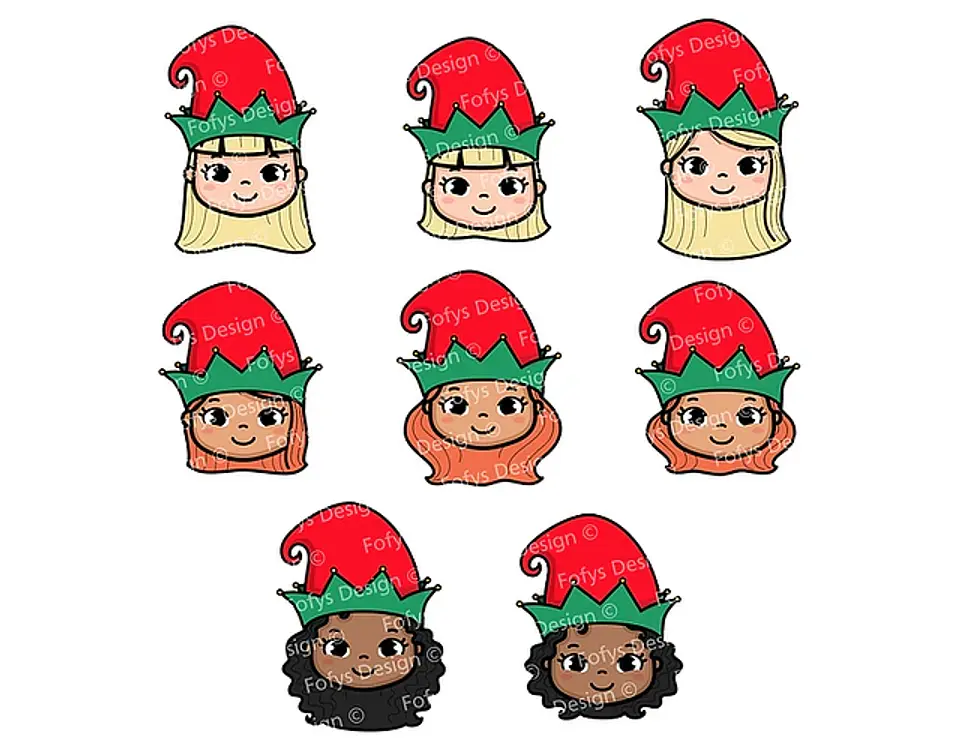 Kit Digital Natal Vestindo Noel Menininhas e Babys - Fofys 5