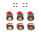 Kit Digital Natal Vestindo Noel Menininhas e Babys - Fofys - Thumbnail 6
