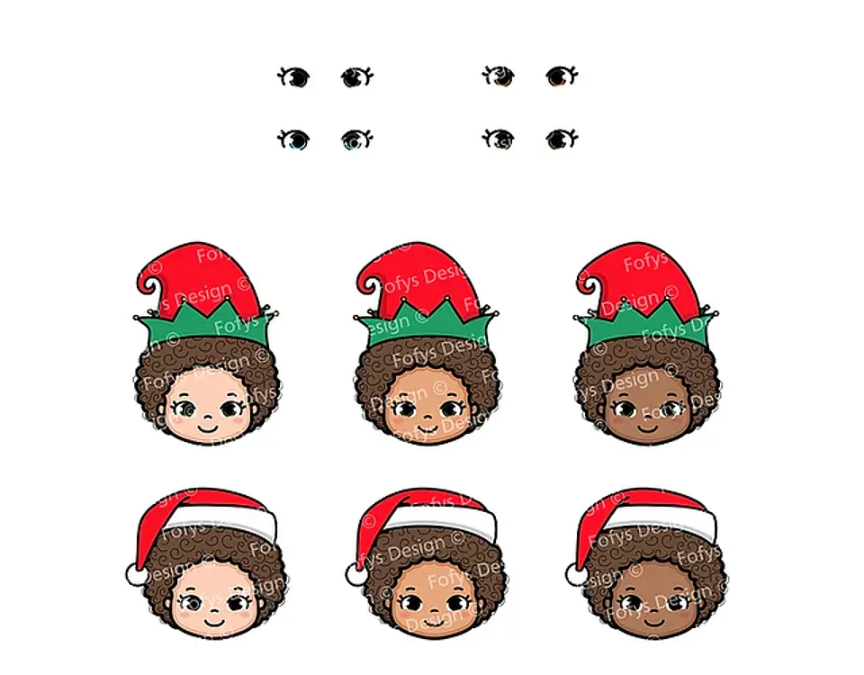 Kit Digital Natal Vestindo Noel Menininhas e Babys - Fofys 6