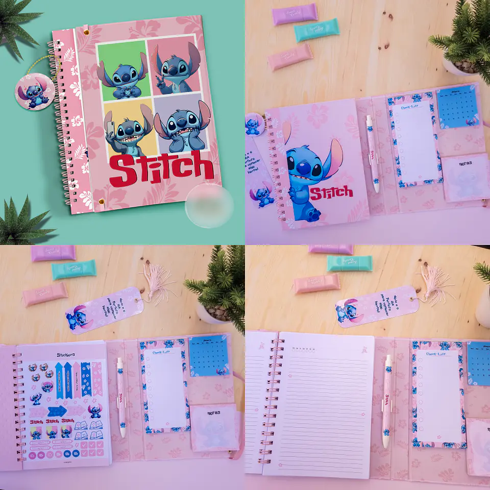 Arquivo Caderno Especial Stitch - LePolly 1