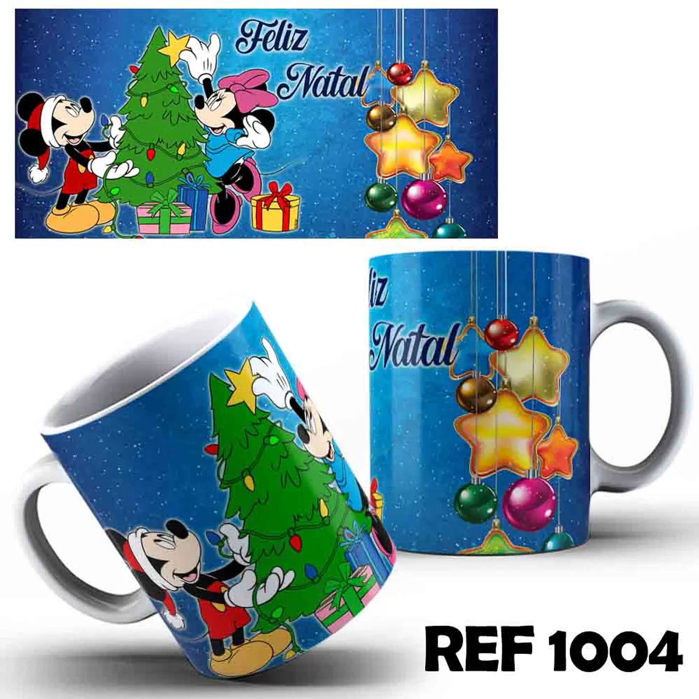 Arquivo Canecas Natal Mickey e Minnie  8