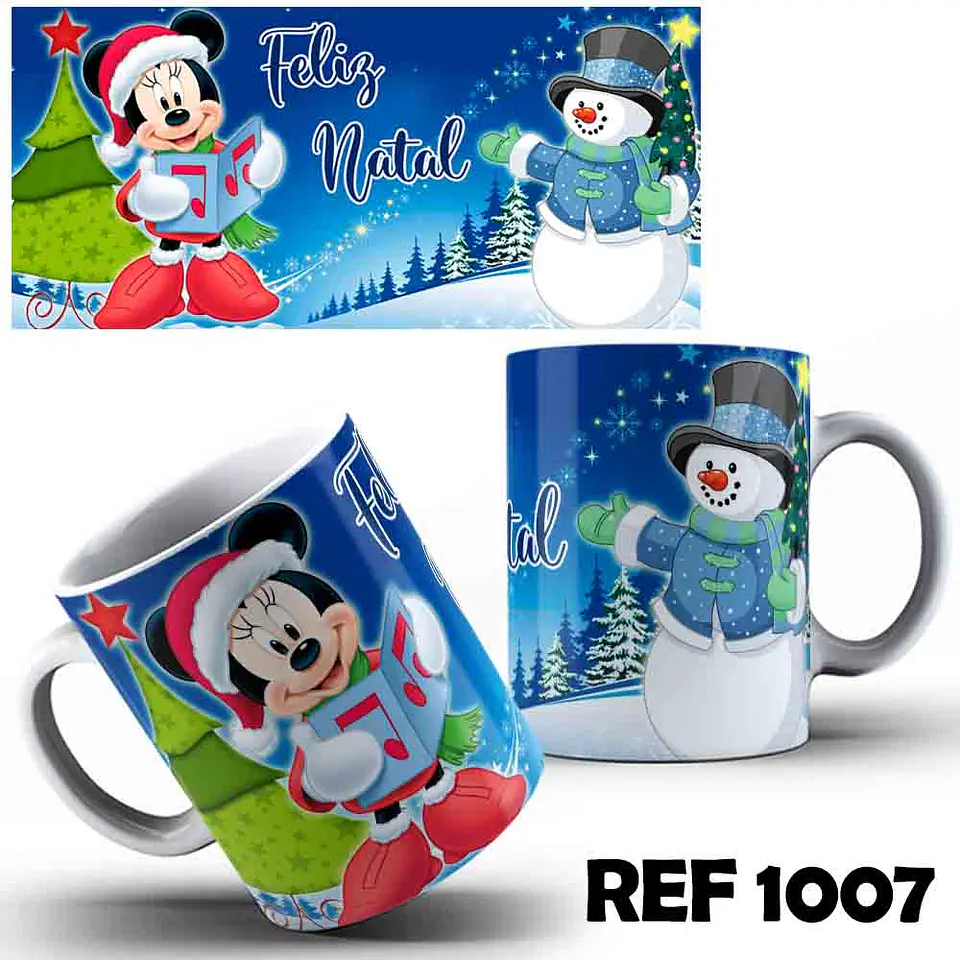 Arquivo Canecas Natal Mickey e Minnie  11