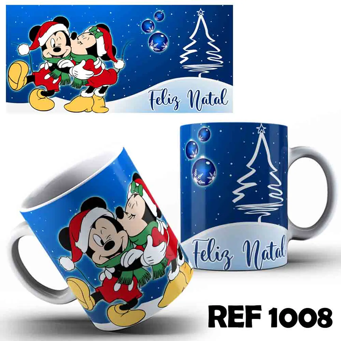Arquivo Canecas Natal Mickey e Minnie  12
