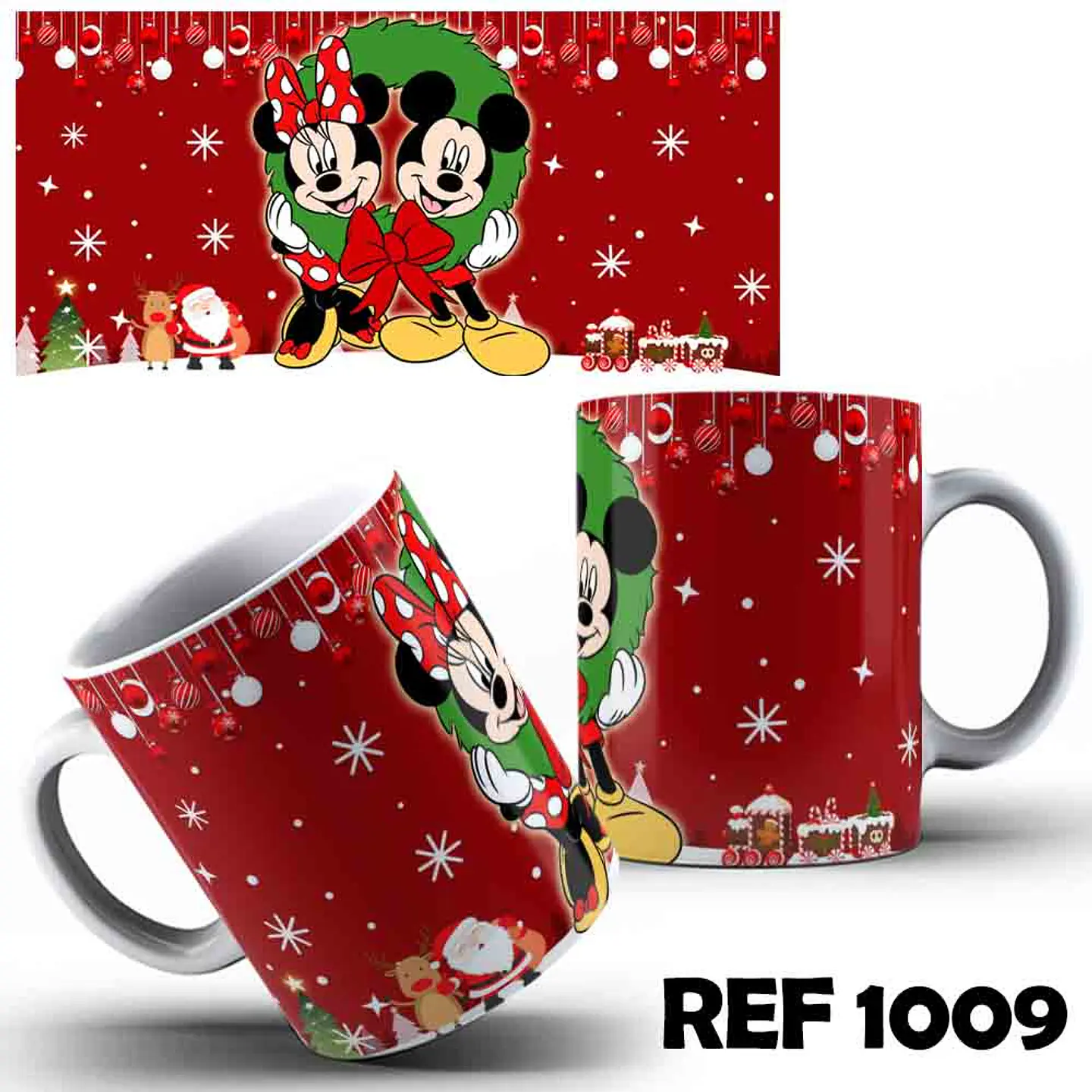 Arquivo Canecas Natal Mickey e Minnie  13