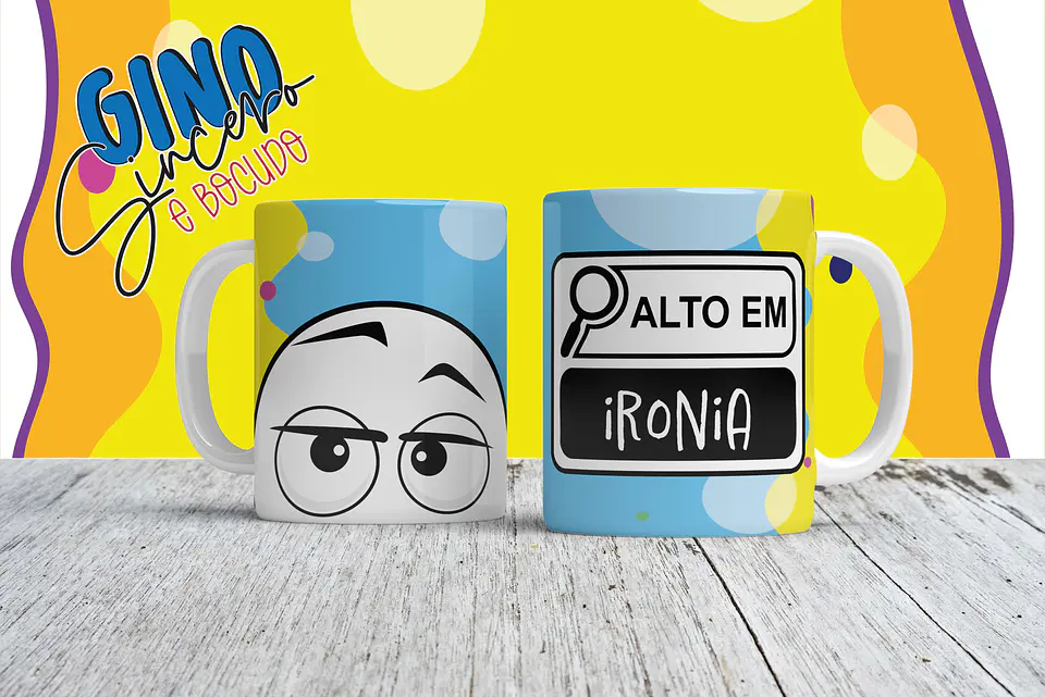 Arquivo Canecas Gino Sinicero e Bocão - ORIGINALE 2