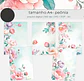 Kit Digital Floral Aquarela Peônias A4 - tutti - Thumbnail 2