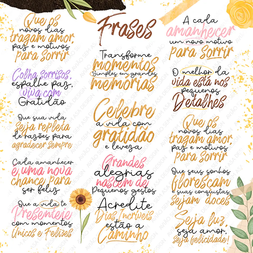 Arquivo Canecas Floresça Amor Frases Motivacionais - avião sem asa 5