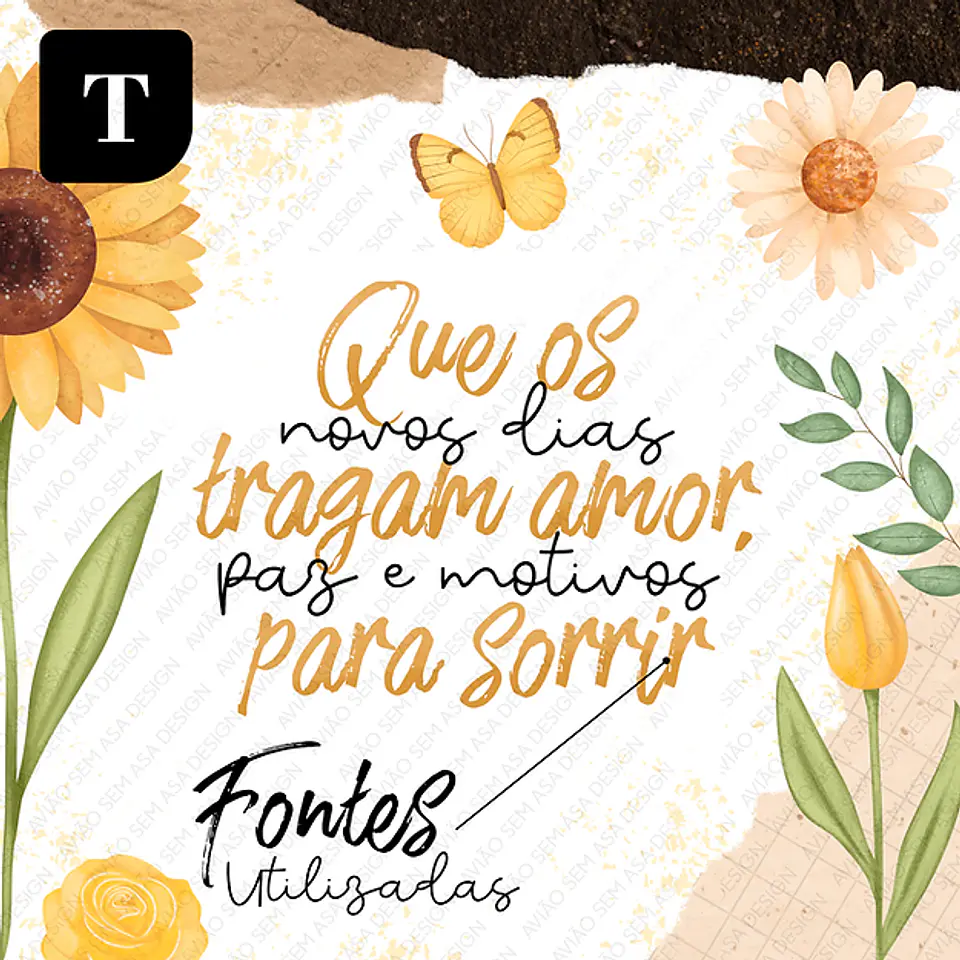 Arquivo Canecas Floresça Amor Frases Motivacionais - avião sem asa 6