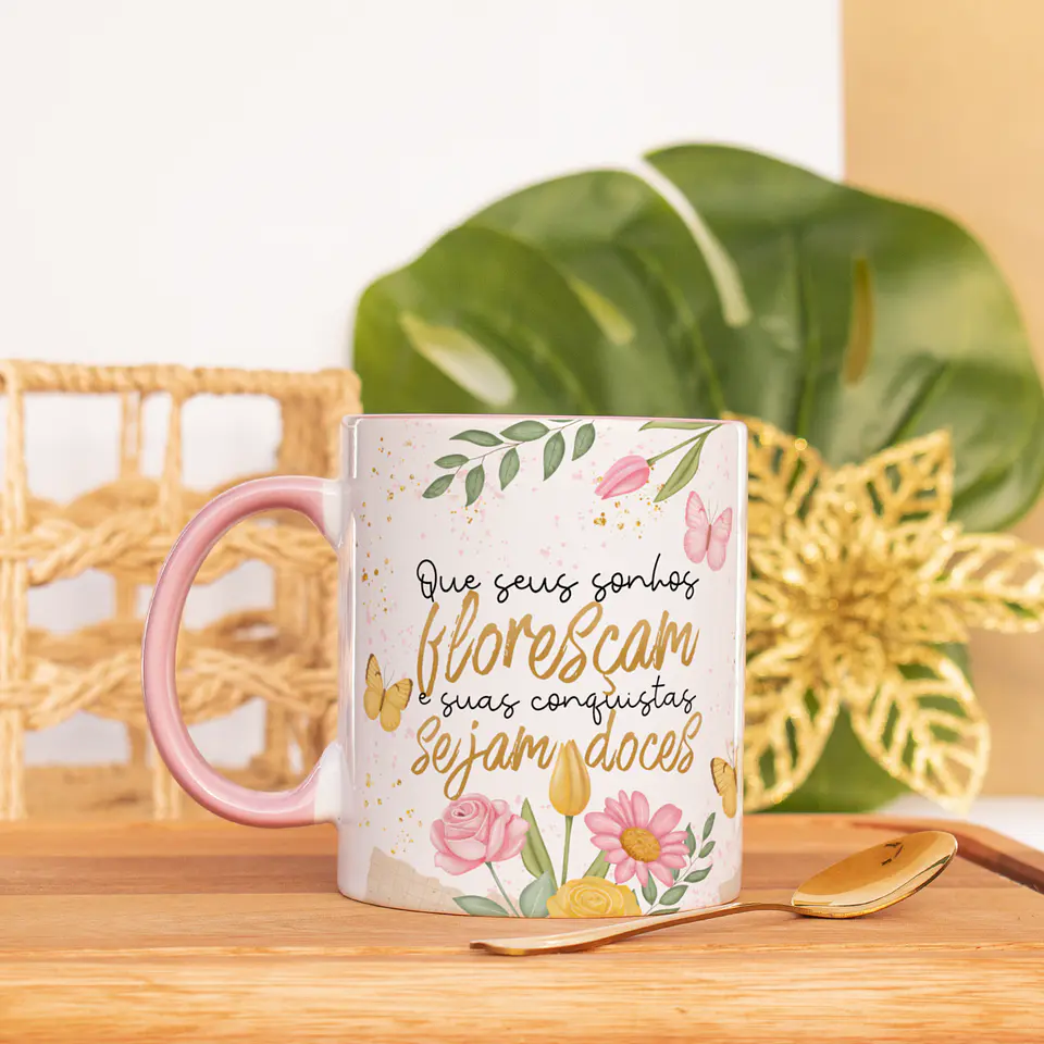 Arquivo Canecas Floresça Amor Frases Motivacionais - avião sem asa 7