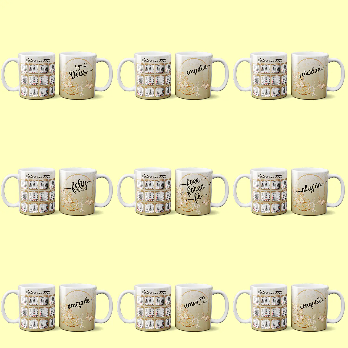 Arquivo Canecas Ano Novo Calendário 2025 reveillon 1