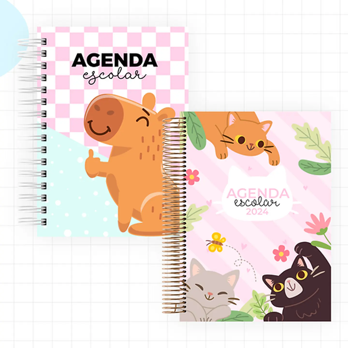 Arquivo Agendas Escolares 2025 Miolos Neutros - LETTERINHAS 7